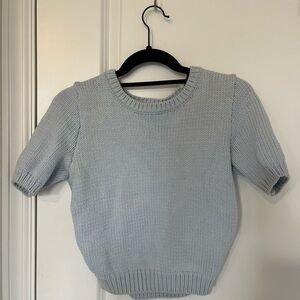 ASOS Light Blue Knit Crew Neck Sweater​